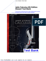 Full Download Multivariable Calculus 8th Edition Stewart Test Bank PDF Full Chapter