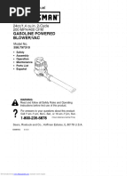 Craftsman Blower 24cc Manual