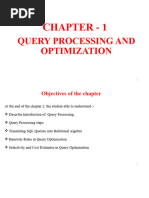 CH - 1 Query Process SW