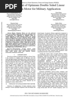 Fina Development of Optimum Double Sided Linear Induction Motor For Military Application