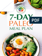 7 Day Paleo Reset Meal Plan From The Paleo Diet