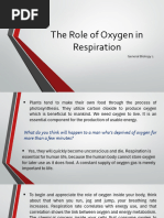 The Role of Oxygen in Respiration