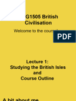 1 - British Civilisation - Introduction