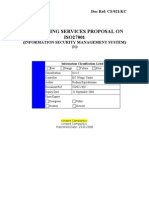 ISMS Consulting Proposal Template