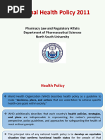 Lecture 6 - Pharmacy Law and Regulatory Affairs PDF