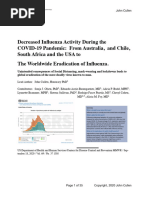 The Global Eradication of Influenza by April 15, 2020 by John Cullen