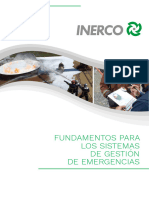 INERCO Fundamentos para Los Sistemas de Gestion de Emergencias