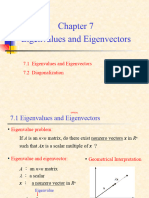 Eigenvalue Eigenvectors