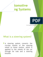 Automotive Steering System Day 1