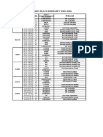 Jadwal Pelajaran SMP Semester 2 2023-2024