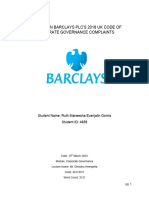 Report On Barclays PLC