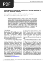 Investigation of Discharge Coefficient of Louvre Openings in - Iaqvec2023 - 02030