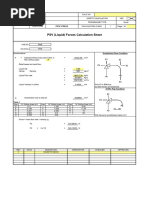 5150 PSV (Liquid Systems) Forces