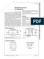 LM320L/LM79LXXAC/LM13121 Series 3-Terminal Negative Regulators