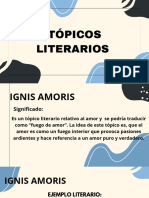 Topico Literario (Literatura Universal)