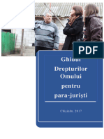 Ghidul Drepturilor Omului Para-Juristi Actualizat 2017