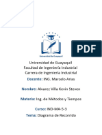 Diagrama de Recorrido