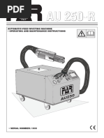 Manuale - Au 250 R - GB - Eletech - 1033