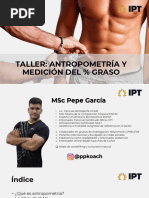 Antropometría y Medición % Graso