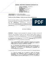 Sentencia Prescripcion Procedente