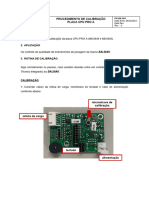 PR-BK 064 - Procedimento de Calibração PLACA CPU PRO A