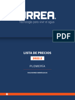 Lista de Precios Plomería 2024-25