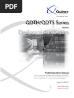 Quincy QDTH Air Dryer Manual