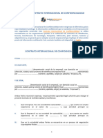 Modelo Contrato Internacional de Confidencialidad Entre Empresas - Removed