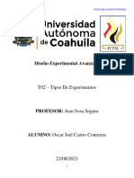 Tipos de Experimentos