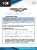 Guía de Actividades y Rúbrica de Evaluación - Unidad 3 - Fase 3 - Interpretación Del Comportamiento de Circuitos RLC