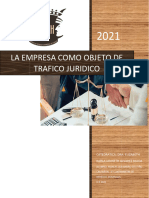 Manuel Alejandro Coutiño Castañón La Empresa Como Objeto de Trafico Juridico