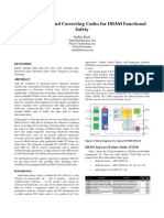 Error Detecting and Correcting Codes For DRAM Functional Safety