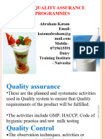 Milk Quality Assurance Katam