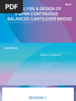 02 Analysis and Design of Cantilever Bridge Using Midas Civil - Chundi Gananadh of MMSB