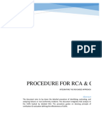 Rca Guidelines