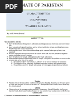 CH 2 Climate of Pakistan