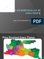 Wilayah Kebudayaan Di Jawa Timur