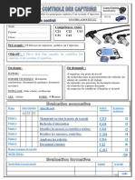 TP Controle Des Capteurs