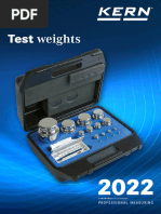 Weight Tolerances