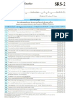 Formulário - Idade - Escolar - SRS2 - Entre 04 e 18 Anos - PAIS E PROFESSORES