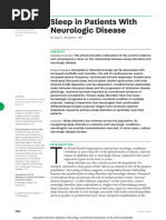 Sleep in Patients With Neurologic Disease