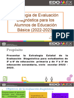 Evaluación Diagnóstica - Ciclo Escolar 2022-2023