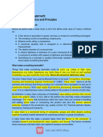 Value Chain Analysis (Handout 2015)