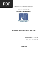 Tecnicas de Planificacion y Control (Pert - CPM)