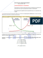 1) Función Exponencial