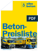 Preisliste Beton-2022