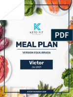 KETO FIT ACADEMY Meal Plan - Victor Jul 2021