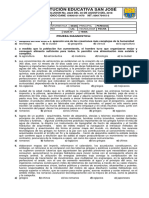 Prueba Diagnostica - Grado 9 - Tecnologia