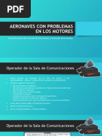 Aeronaves Con Problemas en Los Motores