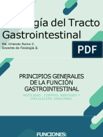 Fisiología Del Tracto Gastrointestinal MD Orlando Romo